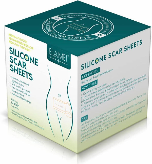 Silicone Scar Sheets Medical Grade Scar Removal Tape 1.5m 4 Months