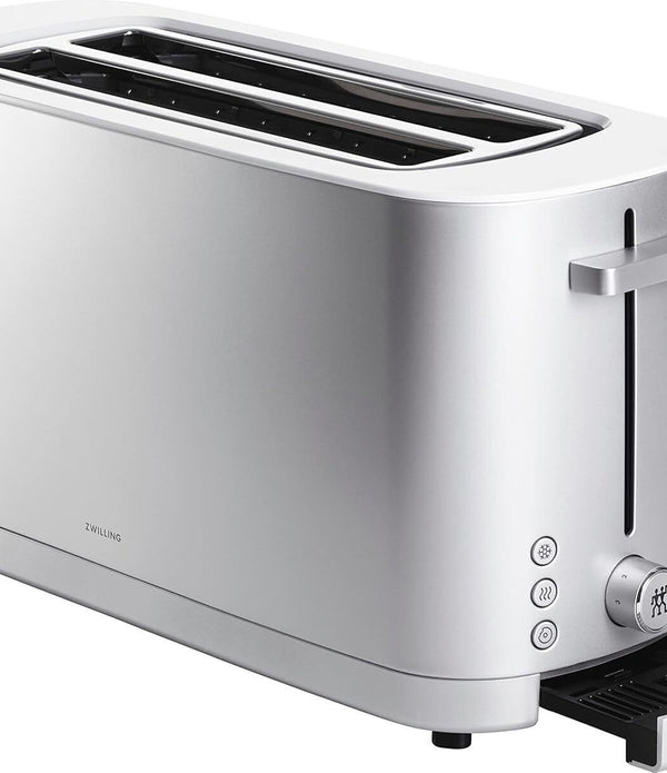 Zwilling 1016081 Enfinigy Toaster 2 Slots Silver Modern Kitchen Appliance