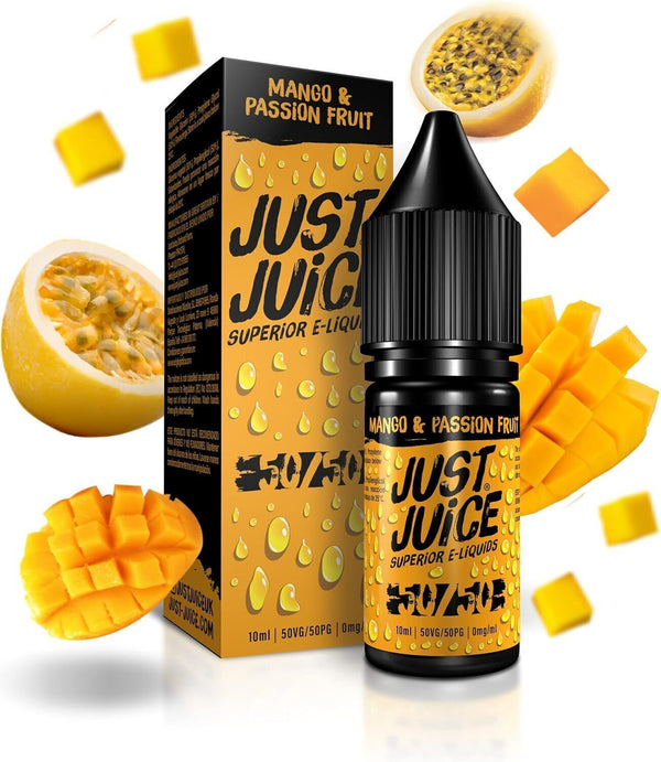 10x Mango & Passion Fruit 50/50 - 10ml Each