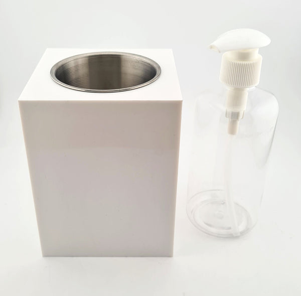 Massage Oil Heater Single Bottle Adjustable Aluminum AlloyLotion Warmer 110‑250V