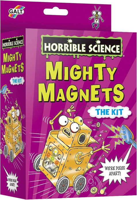 Galt Mighty Magnets Kit -Horrible Science Kids Magnets and Science Kit for Kids