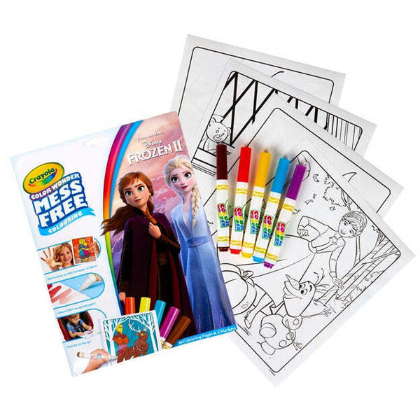Crayo la Colour Wonder Mess-Free Coloring Set, Frozen 2 Theme