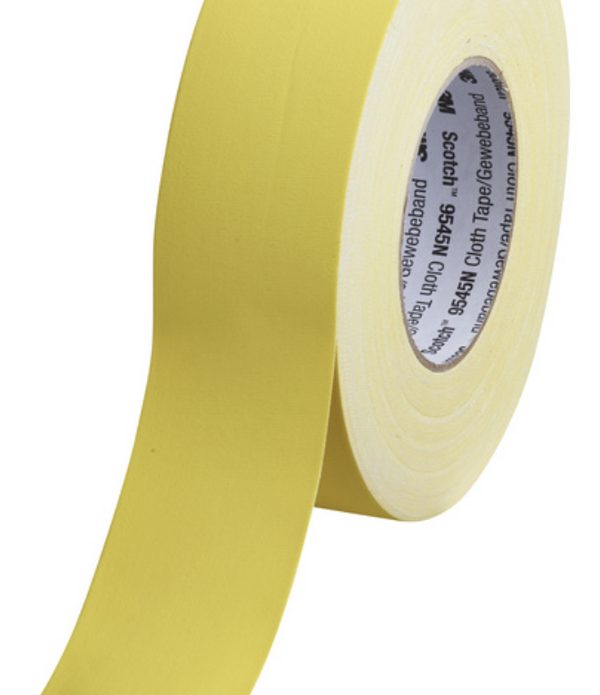 3M Cloth tape Scotch Yellow 9545N (L x W) 50 m x 50 mm 1 pc(s) 