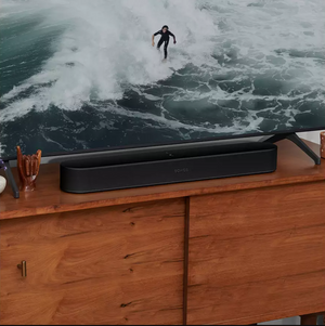 Sonos Beam (Gen 2) Compact Sound Bar with Dolby Atmos, Google Assistant - Black