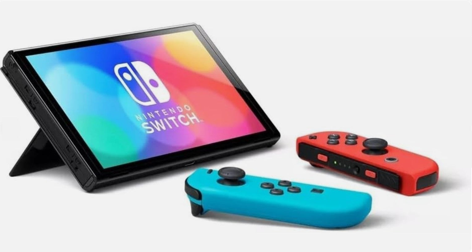 Nintendo Switch (Oled Model) - Neon Blue/Neon Red
