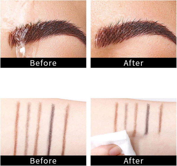 Eyebrow wax soap gel lamination pencil Waterproof: glue styling elf brush 2 pack