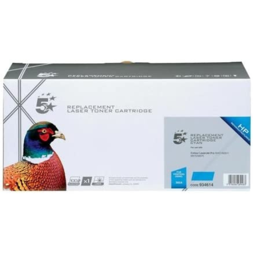 5 Star Compatible Laser Toner Cartridge for HP No. 305A CE411A Cyan