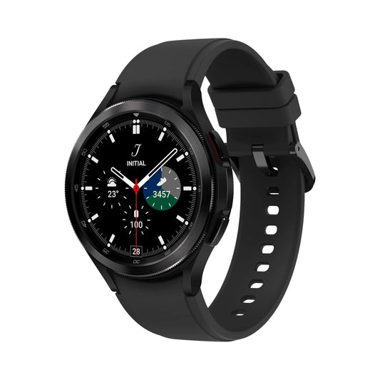 Samsung Galaxy Watch4 Classic (Cellular, 46mm) Black Steel Case + Black Strap