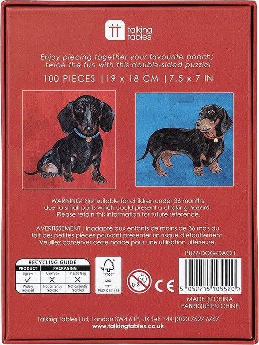 Double Sided Dachshund Puzzle