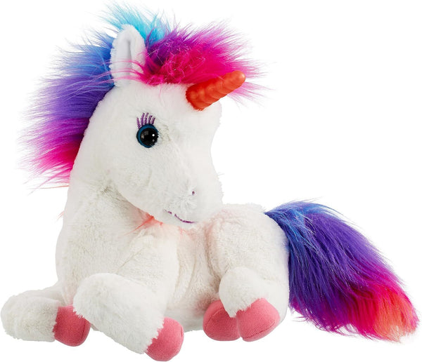 Animagic: Rainbow The Glowing Unicorn | Interactive Unicorn Plush with a Magical