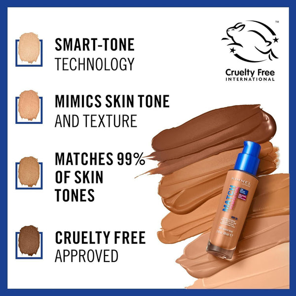 Rimmel Match Perfection Foundation SPF15 503 Mocha 30ml