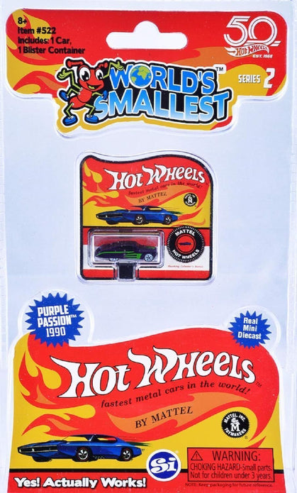 World's Smallest Hot Wheels Series 2 - Miniature Cars for Arts, Crafts & Sewing,