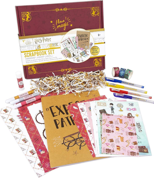 Harry Potter Scrapbook & Accessories Arts & Craft Set Kids Childrens 6+ Gift New