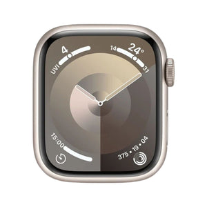 Apple Watch Series 9 (Cellular, 45mm) Starlight Aluminium Case + Starlight Strap