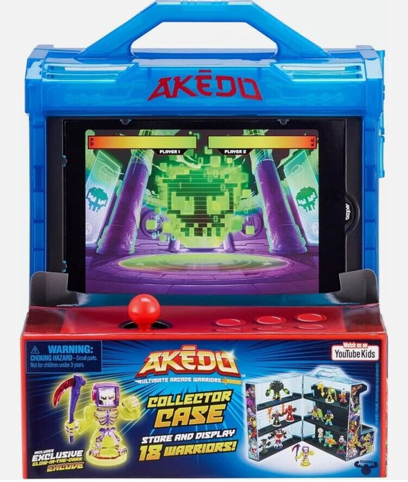 Akedo 14241 Ultimate Arcade Warriors Collector Case Mini Battling Action Figures