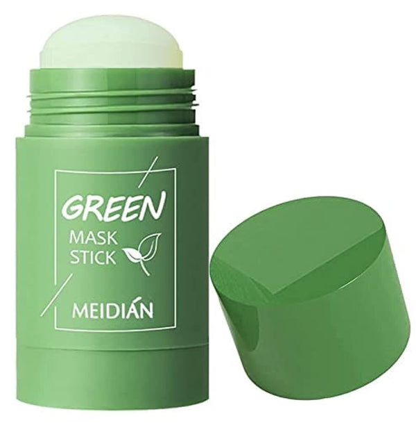 2 x Cleansing Green Tea Mask Clay Stick Oil Control Anti-Acne Whitening Mask