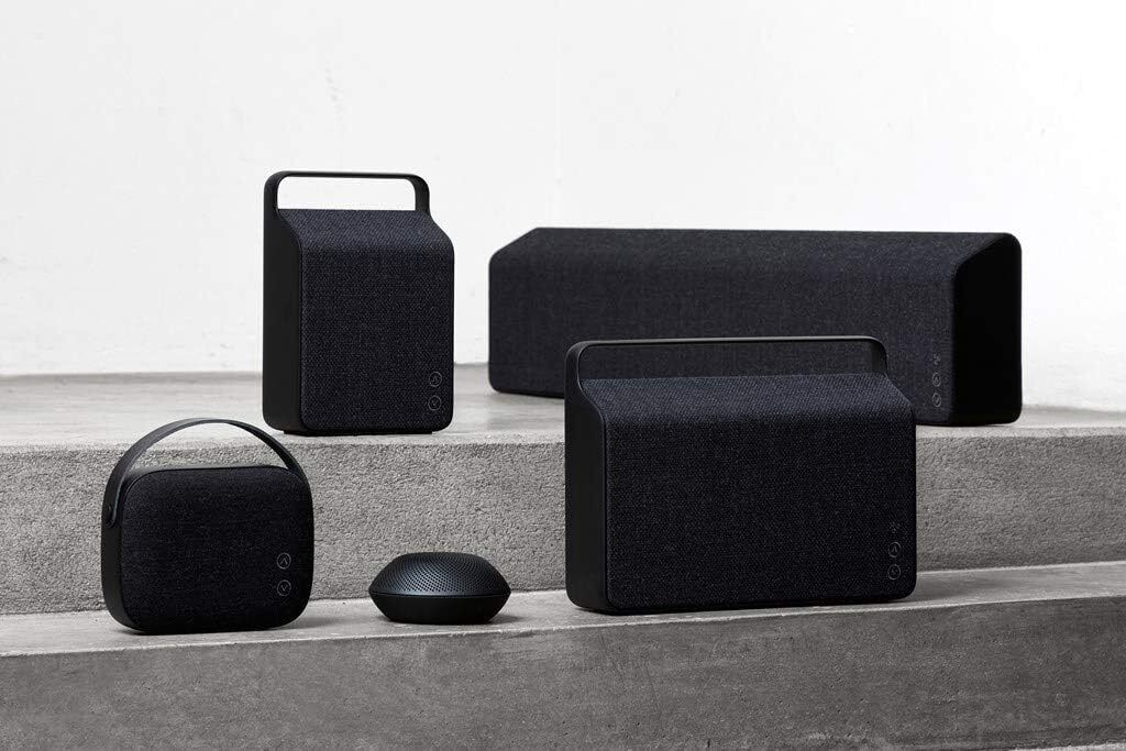 Vifa Stockholm 2.0 WiFi Soundbar, Bluetooth AirPlay, Voice Control, Slate Black