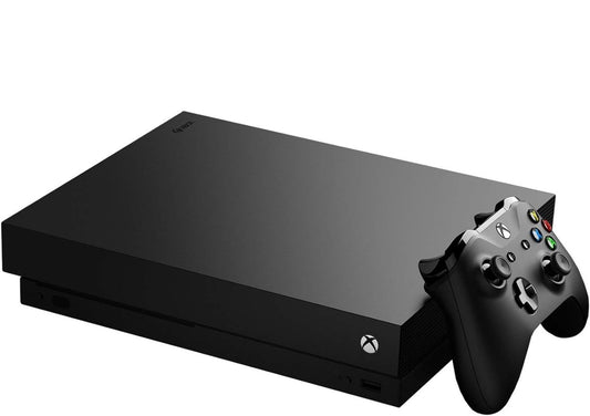 Microsoft Xbox One X 1Tb Home Games Console And Controller - Black