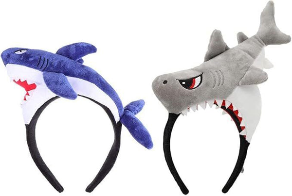 Lurrose Silly Fish Hat, Shark Headband Costume for Kids & Adults, Ocean Party