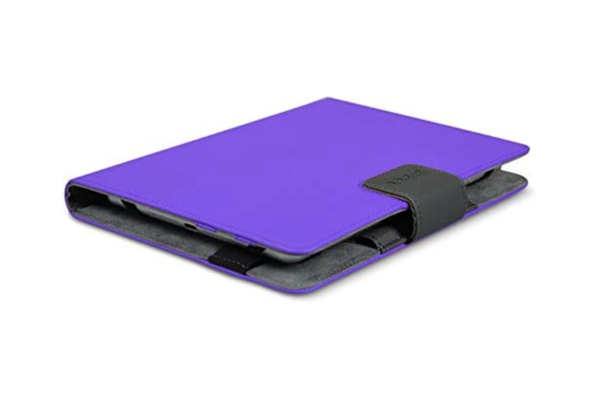 Universal Tablet Case by Port Designs for 7" to 8.5" Tablets - Purple/Grey - NEW