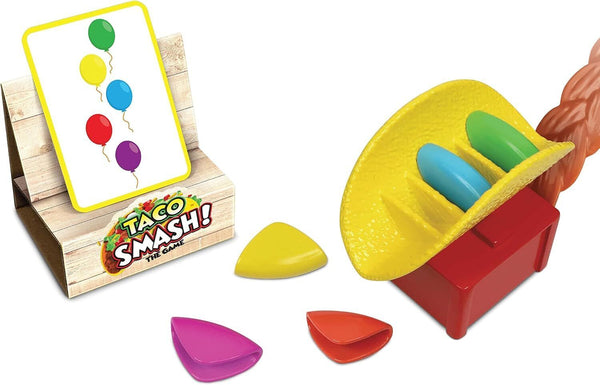 Taco Smash Family Game - Build Taco, Hit Sombrero, Ages 6+