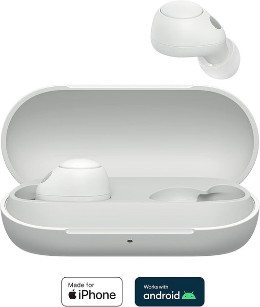 SONY WF-C710N Wireless Bluetooth Noise-Cancelling Earbuds - White