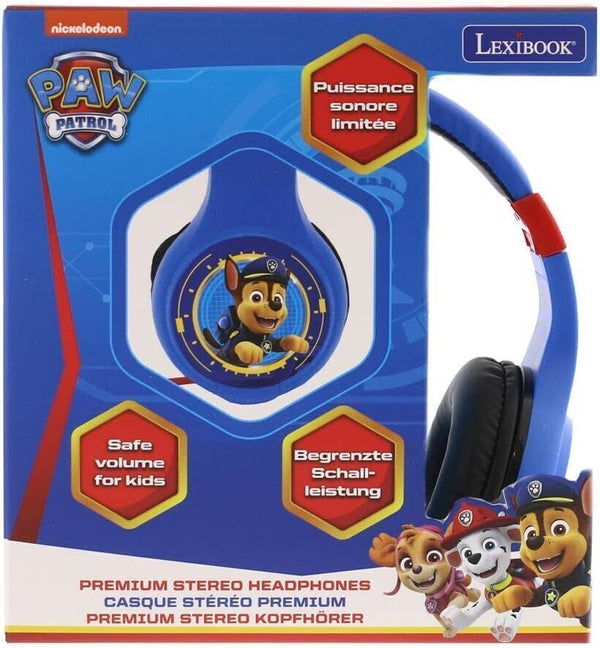 Lexibook Premium Stereo Headphones - P aw Patrol Design, Kids