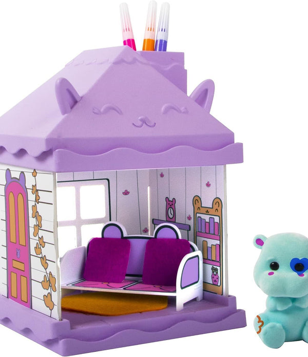 Fuzzikins Home Makers Hippo's Living Room Creative Playset for Kids **SEE NOTES*