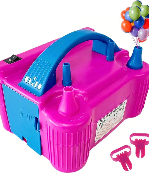 Electric Balloon Pump Portable High Power Air Inflator Wedding Birthday Party