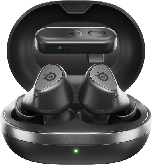 SteelSeries 61707 Arctis Wireless Noise Cancelling GameBuds for Xbox, PS5, PS4