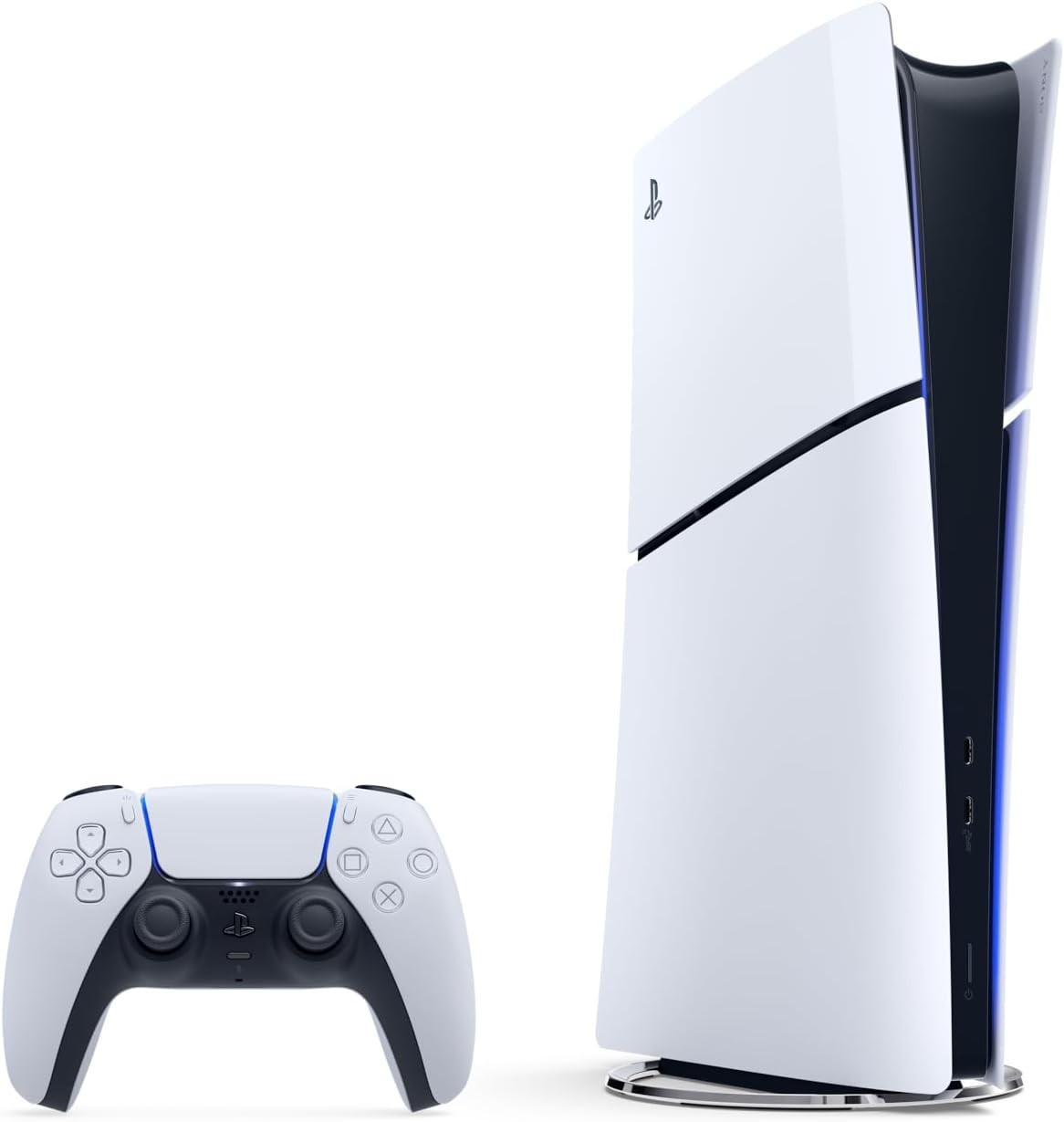 Sony Playstation PS5 Console Slim 1Tb Digital Edition, White