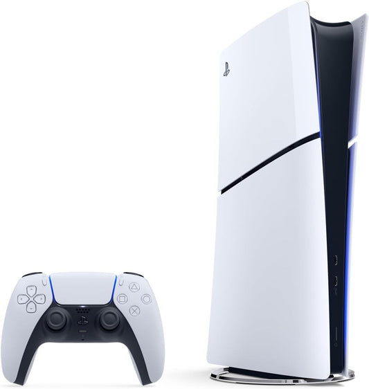Sony Playstation PS5 Console Slim 1Tb Digital Edition, White