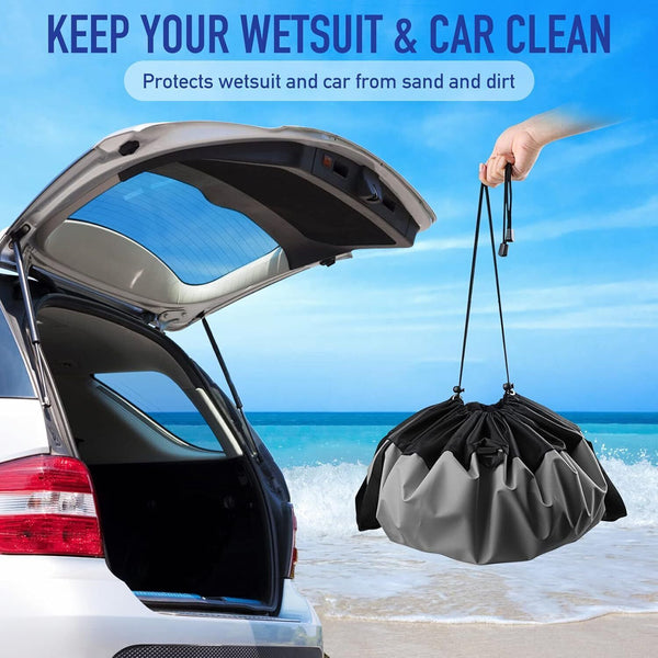 Owekfifv Waterproof Wetsuit Changing Pad - Beach Dry Bag with Handles