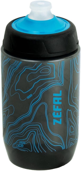 Zefal Sense Pro 50 Bottle - Black-Cyan Lightweight Sports Bottle