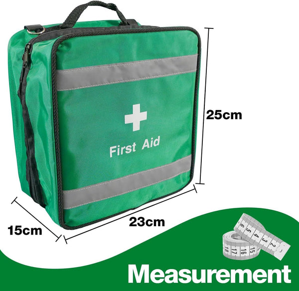 Safety First Aid Group Compact Grab Response Bag - EMPTY - Green