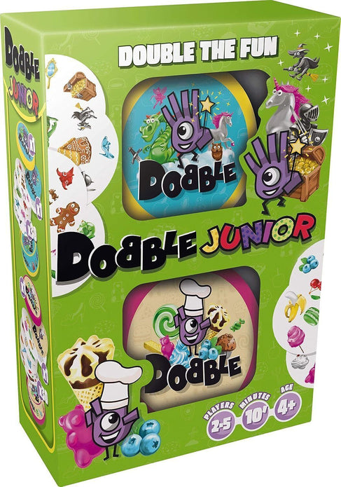 Asmodee | Dobble Junior | Card Game | Ages 4+ | 2-8 Players | 15 Minutes Playing