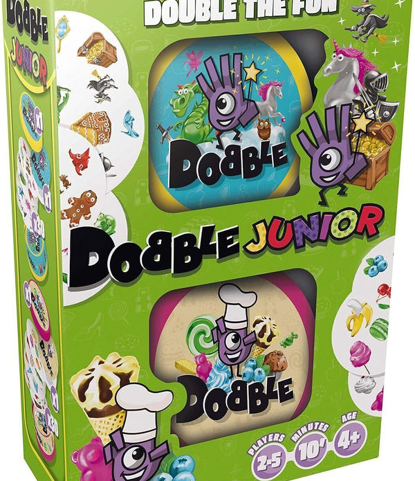 Asmodee | Dobble Junior | Card Game | Ages 4+ | 2-8 Players | 15 Minutes Playing