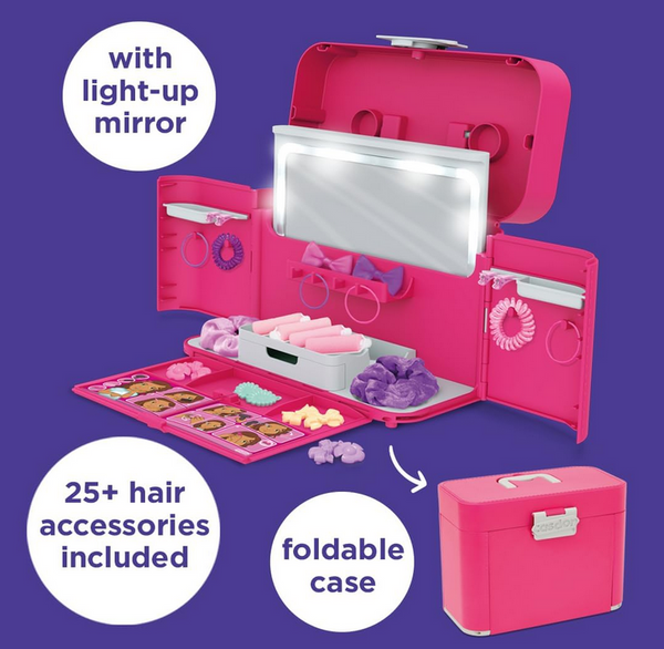 Casdon Hair Styling Set | Fun Toy Hairdresser Set for Kids, Pretend Play