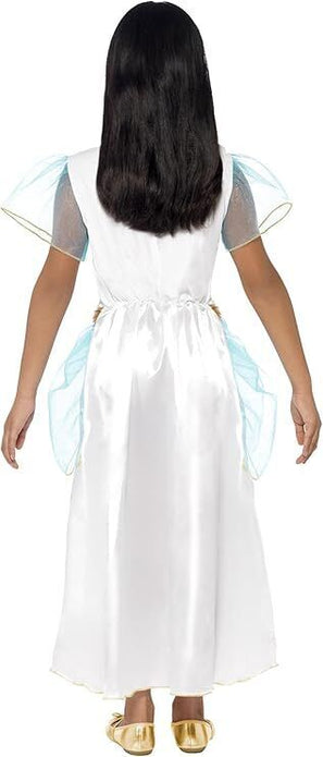 Child Deluxe Cleopatra Egyptian Toga Costume Book Week Day Fancy Dress Large