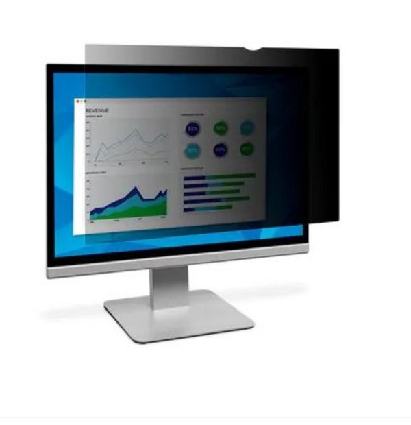 3M Privacy Filter for 24" Widescreen Monitors, PF24.0W9, Anti-Glare Protection