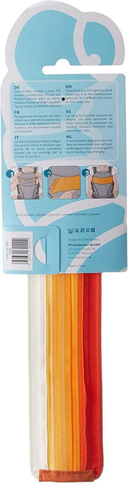 Manduca Zip in Zipper - Orange (fits for every Manduca version)