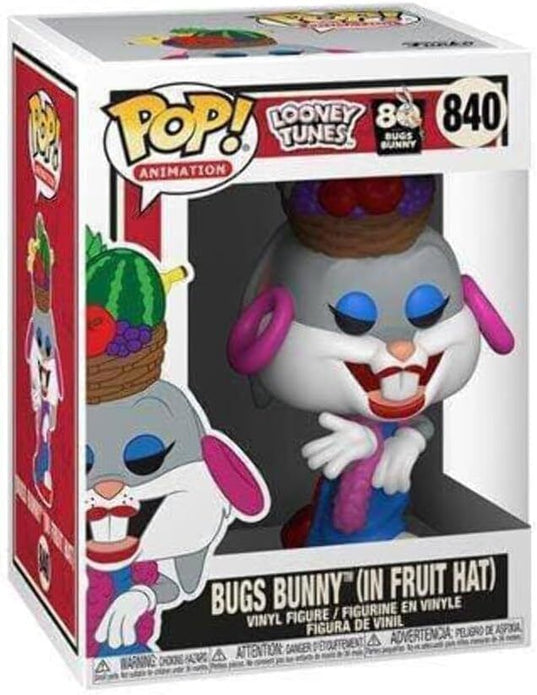 Funko POP! Looney Tunes - 80 Years Of Bugs Bunny - Bugs Bunny (in Fruit Hat) 840