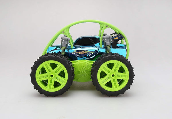 2.4G 4 Channel Spinning R/C Stunt Car - Green Remote