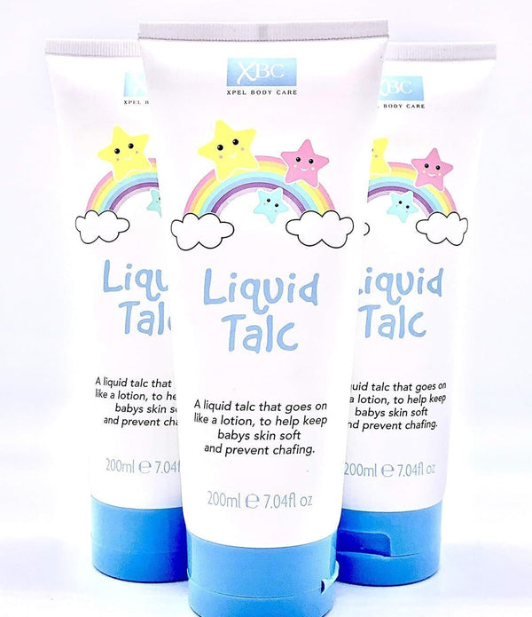 XBC Liquid Talc Bundle 3 x 200g Tubes A Liquid Talc That Goes On Like A Lotion