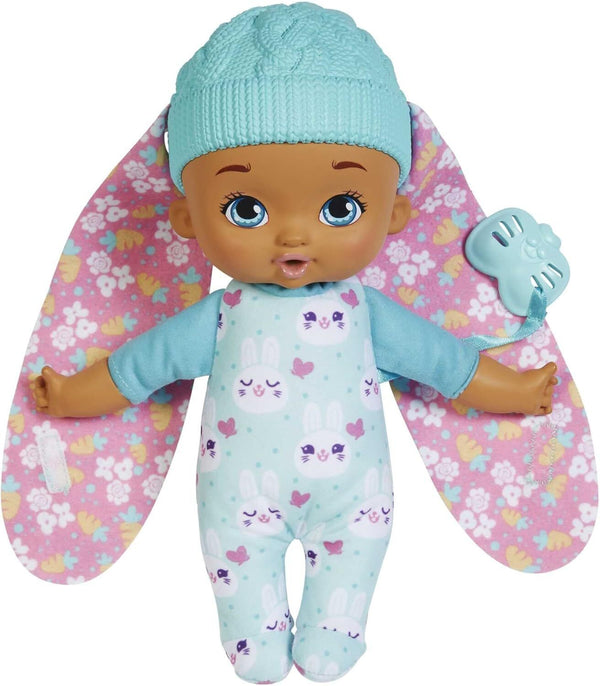 My Garden Baby My First Little Bunny Baby Doll 9inch Soft Body with Plush Blue