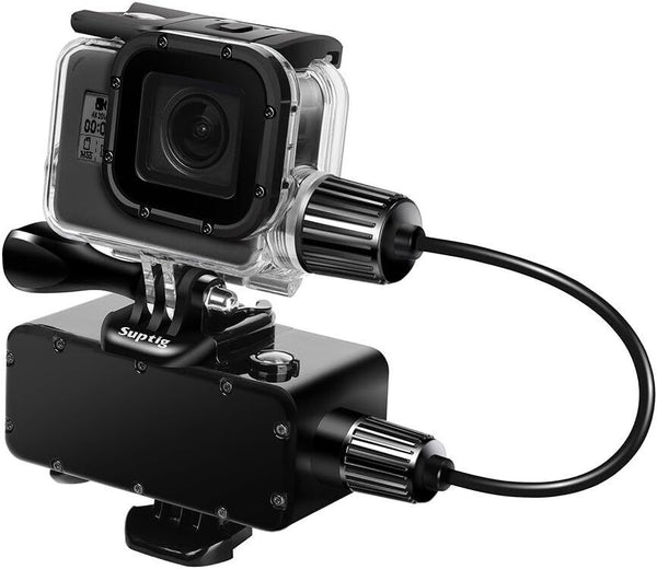 Waterproof Underwater Dive Housing & Charging Case for G0Pro Hero 5/6/7 Black