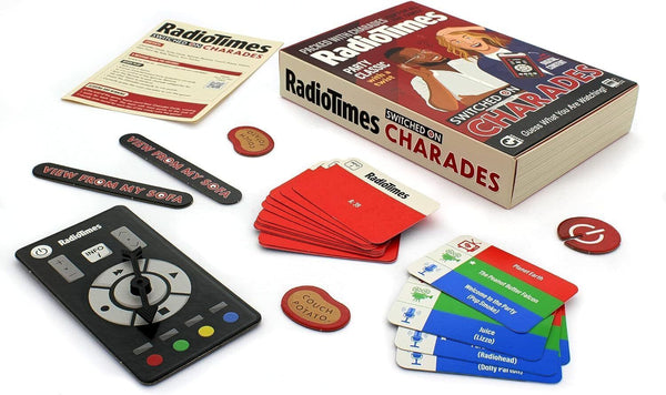 Ginger Fox Radio Times Charades Trivia Game - Family Party Fun