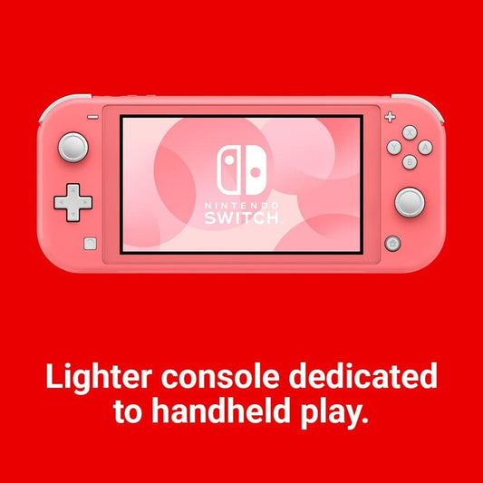 Nintendo Switch Lite Console 32GB -  Coral