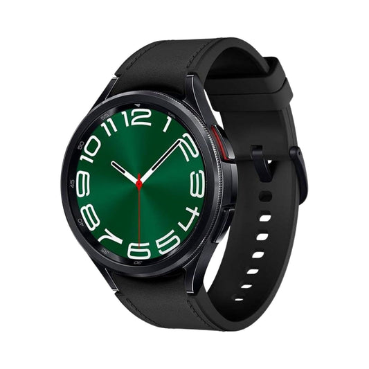 Samsung Galaxy Watch6 Classic (Bluetooth, 47mm) Black Steel Case + Black Strap