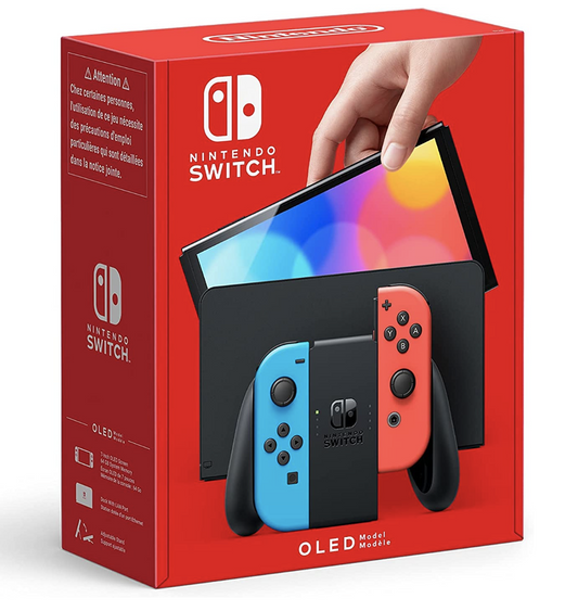 Nintendo Switch (Oled Model) - Neon Blue/Neon Red